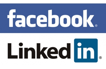 Facebook und LinkedIn