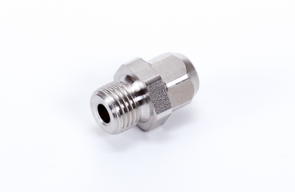 Push-on fitting for spiral tubing - INOX